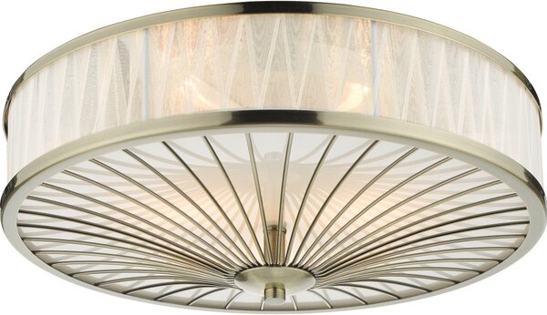 Dar Lighting modern mennyezeti lámpa oslo antik sárgaréz darosl5075