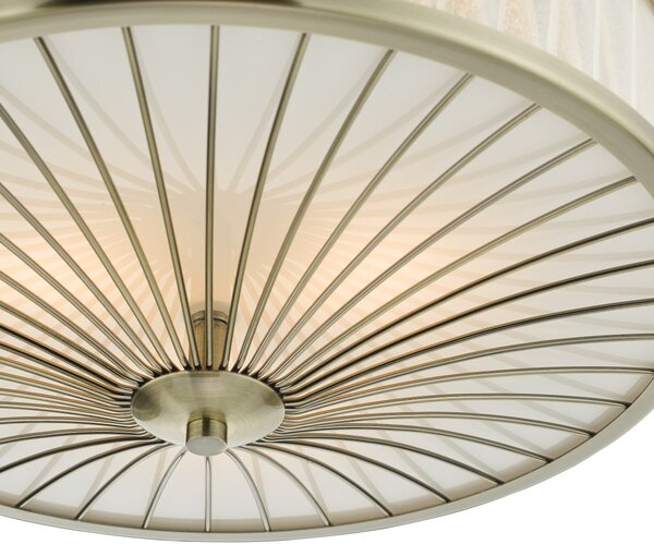 Dar Lighting modern mennyezeti lámpa oslo antik sárgaréz darosl5075