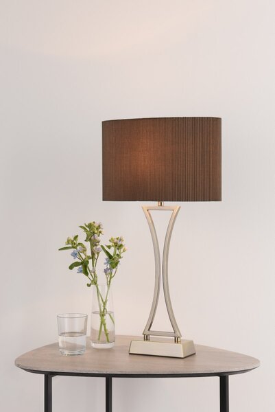 Dar Lighting glamour modern asztali lámpa oporto antik sárgaréz daropo4175