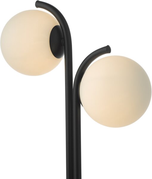 Dar Lighting modern asztali lámpa orlena fehér matt fekete darorl4222