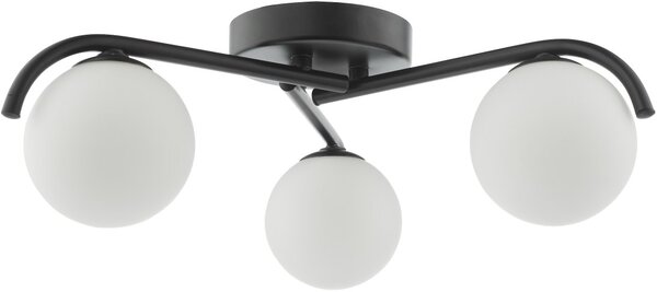 Dar Lighting modern mennyezeti lámpa orlena fehér matt fekete darorl5322