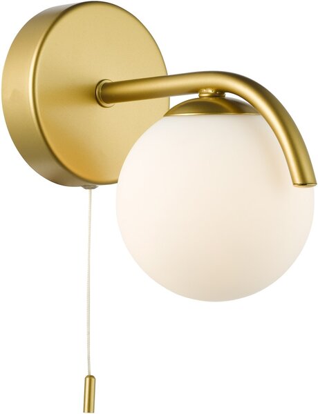 Dar Lighting modern fali lámpa orlena opál arany darorl0735