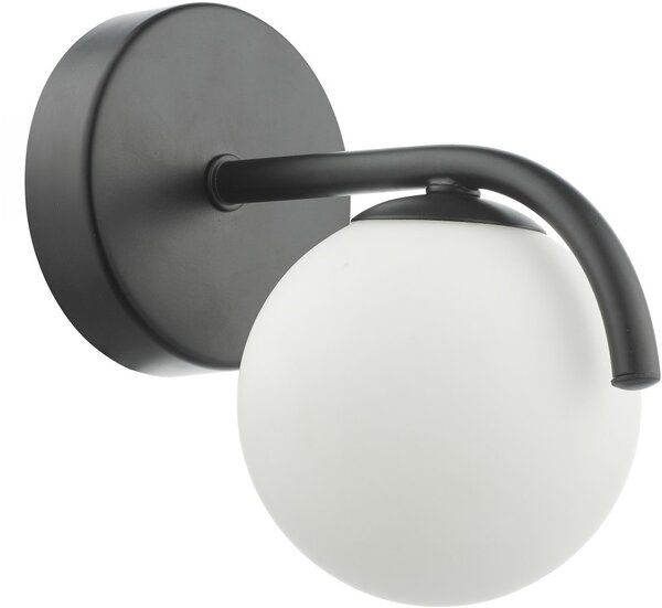 Dar Lighting modern fali lámpa orlena fehér matt fekete darorl0722