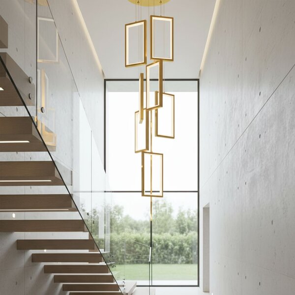 LED Lámpa LHJ090-7CP GOLD