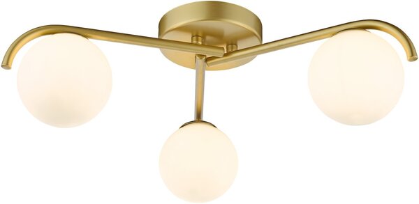 Dar Lighting modern mennyezeti lámpa orlena arany darorl5335