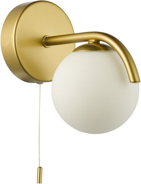Dar Lighting modern fali lámpa orlena opál arany darorl0735