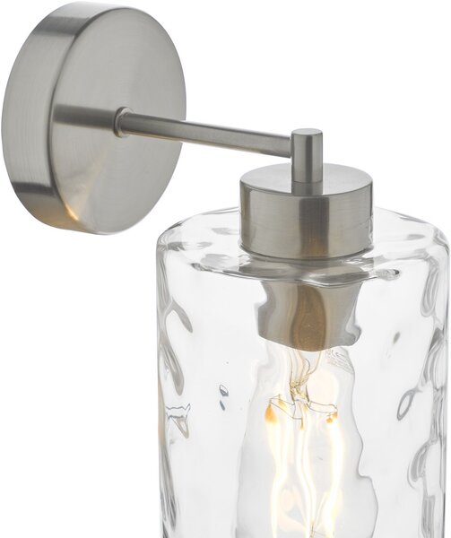 Dar Lighting modern fali lámpa olsen szatén króm darols0746