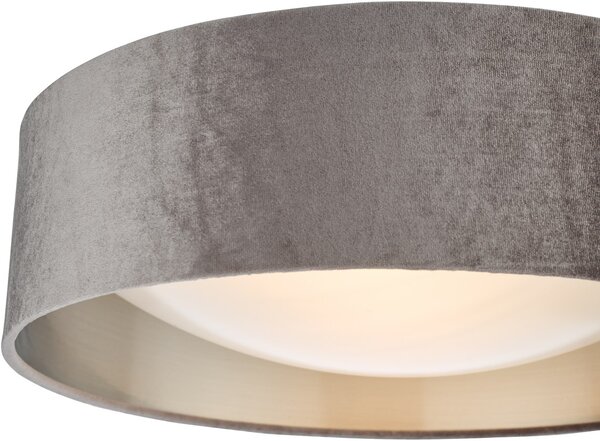 Dar Lighting modern mennyezeti lámpa nysa szürke darnys5037