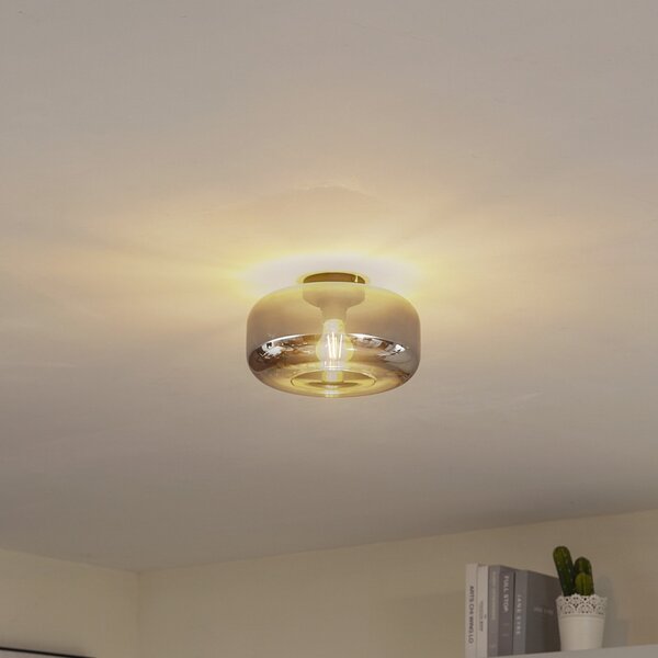 Mennyezeti Lámpa Lindby, Hildur, dimmable, Szürke, Étkező, Üveg