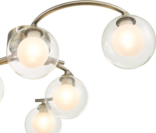 Dar Lighting modern mennyezeti lámpa nakita antik sárgaréz darnak6475-04
