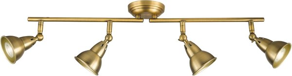 Dar Lighting modern spot lámpa nathaniel antik sárgaréz darnat8442