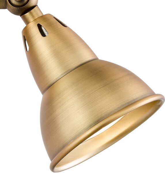 Dar Lighting loft spot lámpa nathaniel antik réz darnat0742