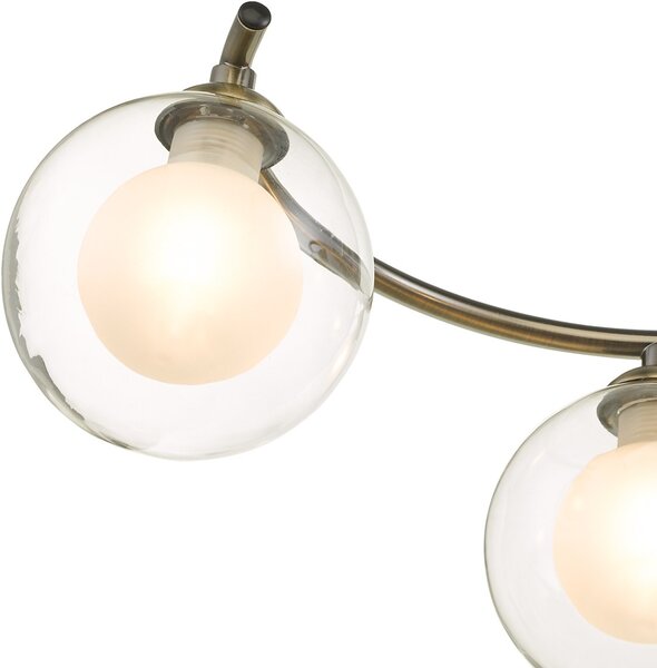 Dar Lighting modern mennyezeti lámpa nakita antik sárgaréz darnak6475-04