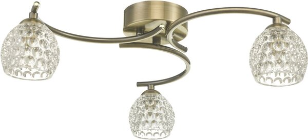 Dar Lighting modern mennyezeti lámpa nakita antik sárgaréz darnak5375-06