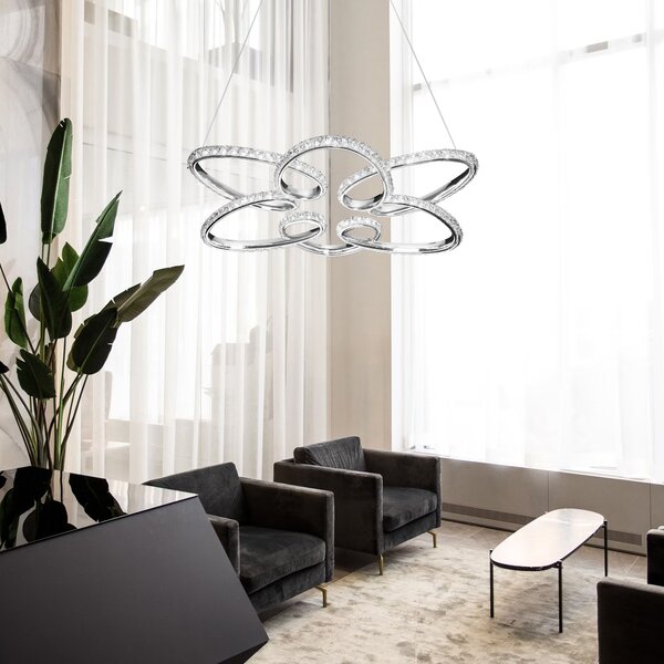 LED lámpa G002-CP CHROME