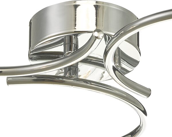Dar Lighting modern mennyezeti lámpa nakita csiszolt króm darnak5350-05