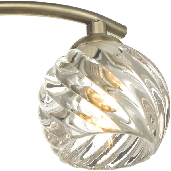 Dar Lighting modern mennyezeti lámpa nakita antik sárgaréz darnak5375-05