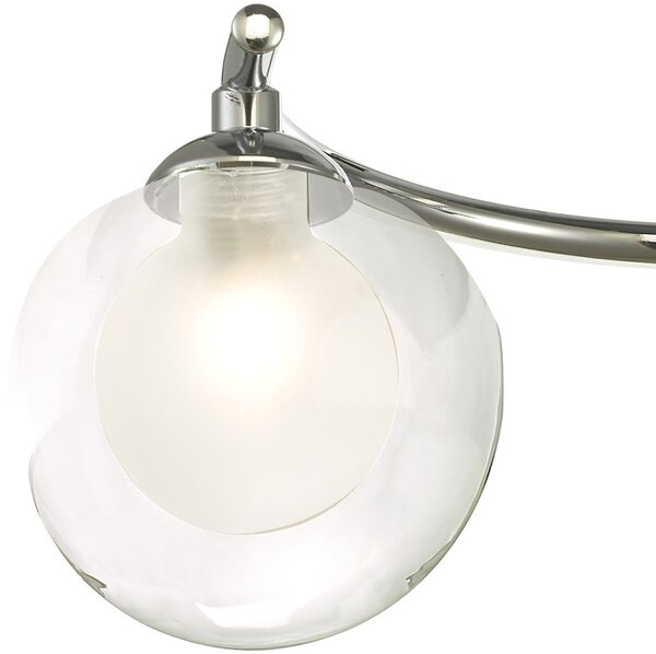 Dar Lighting modern mennyezeti lámpa nakita csiszolt króm darnak5350-04