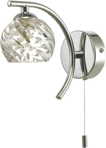 Dar Lighting modern fali lámpa nakita csiszolt króm darnak0750-05