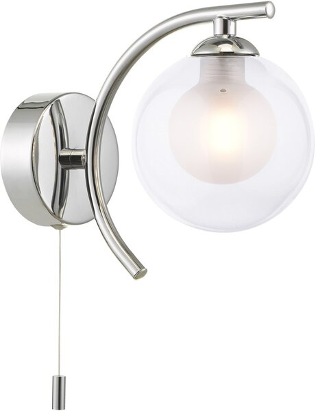 Dar Lighting modern fali lámpa nakita csiszolt króm darnak0750-04