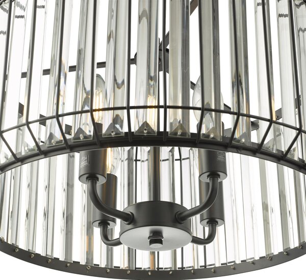 Dar Lighting modern függeszték naeva matt fekete darnae0422