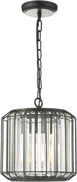 Dar Lighting modern függeszték naeva matt fekete darnae0122