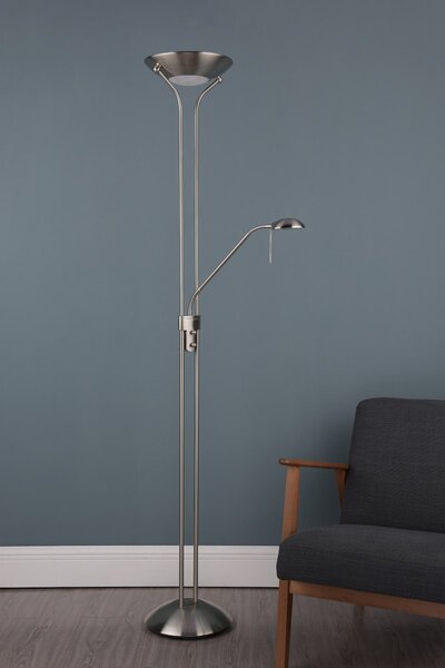 Dar Lighting modern állólámpa montana szatén króm darmon4946