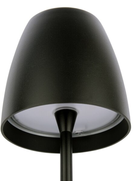 Dar Lighting modern kültéri asztali lámpa munich matt fekete darmun4222