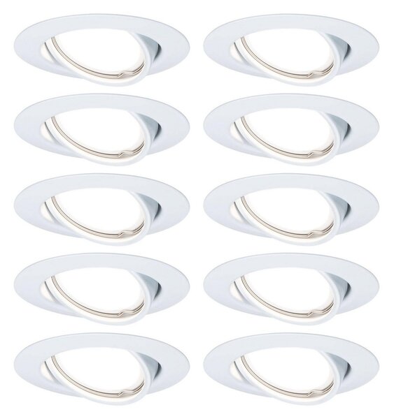 Spotlámpa Paulmann, Base, dimmable, Fehér, Nappali, Fém, Modern