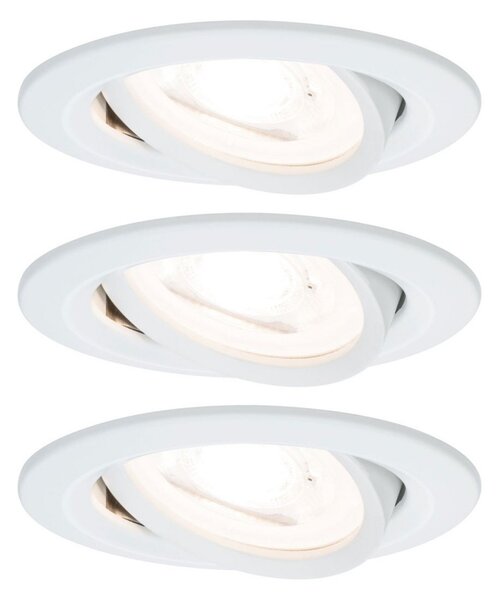 Spotlámpa Paulmann, Nova, dimmable, Fehér, Folyosó, Fém, Modern