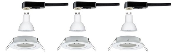 Spotlámpa Paulmann, Nova, dimmable, Fehér, Folyosó, Fém, Modern