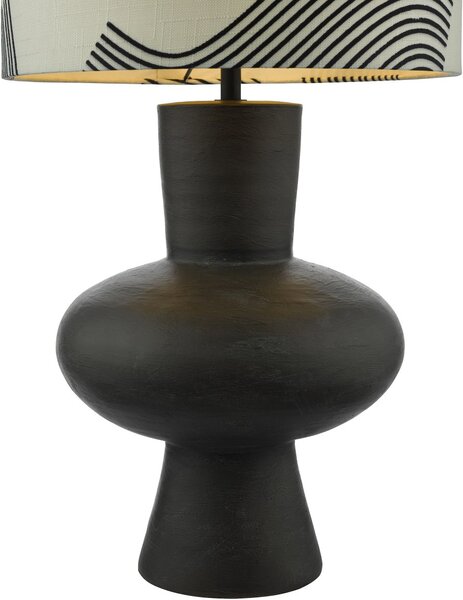 Dar Lighting glamour modern asztali lámpa miho fekete darmih4222