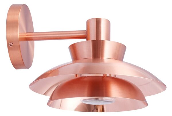 Kültéri Lámpa Lucande, Thais, dimmable, Réz, Terasz, Rozsdamentes acél, Modern