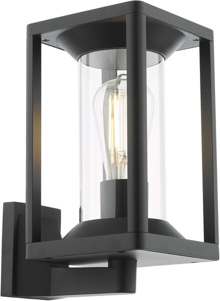 Dar Lighting modern kültéri fali lámpa mackenzie matt fekete darmac1622