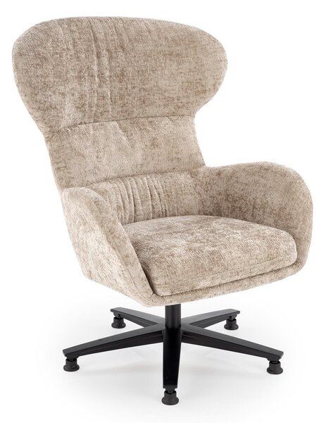 Fotel Houston 1598, Bézs, 80x83x104cm, Lábak: Fém