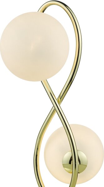 Dar Lighting modern asztali lámpa lysandra opál csiszolt arany darlys4235