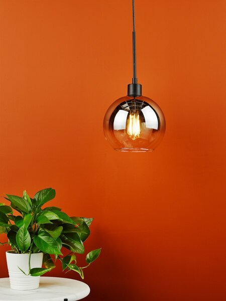 Dar Lighting modern függeszték lycia matt fekete darlyc8622