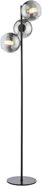 Dar Lighting modern állólámpa lycia matt fekete darlyc4922