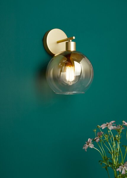 Dar Lighting glamour modern fali lámpa lycia arany darlyc0735