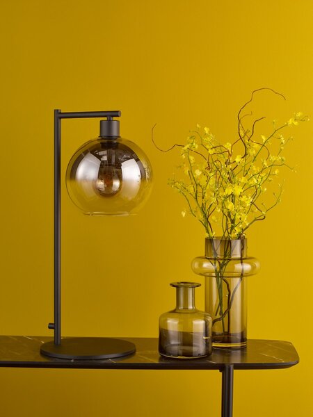 Dar Lighting modern asztali lámpa lycia matt fekete darlyc4222