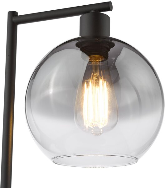 Dar Lighting modern asztali lámpa lycia matt fekete darlyc4222