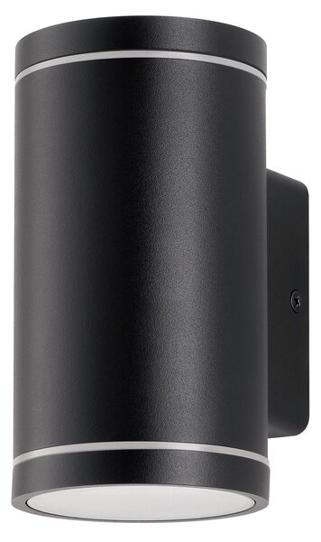 Kültéri Lámpa Lindby, Valtin, dimmable, Fekete, Erkély, Rozsdamentes acél, Modern
