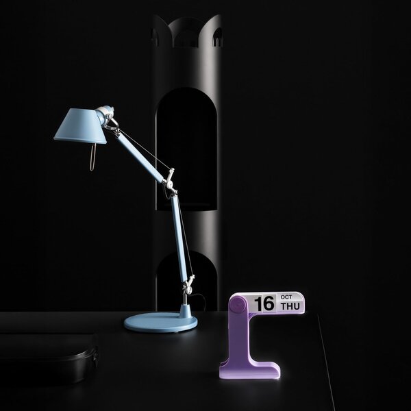 Asztali lámpa Artemide, Tolomeo Micro, Kék, Dolgozószoba / iroda, Fém, Dizájn