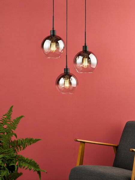 Dar Lighting modern függeszték lycia matt fekete darlyc8822