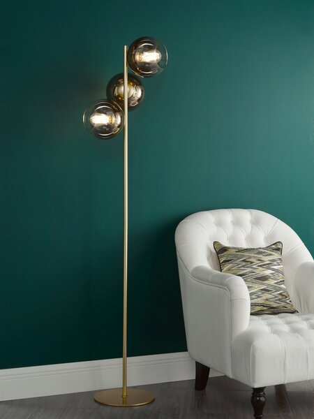 Dar Lighting modern állólámpa lycia arany darlyc4935