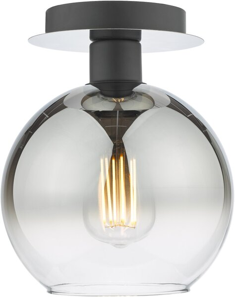 Dar Lighting modern mennyezeti lámpa lycia matt fekete darlyc0122