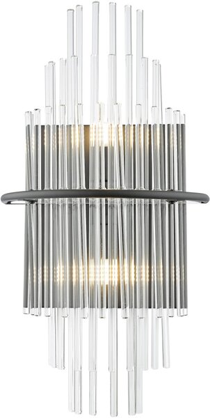 Dar Lighting glamour modern fali lámpa lukas fekete darluk0922