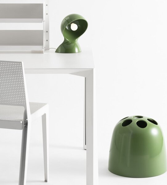 Asztali lámpa Artemide, Dalú, Zöld, Nappali, Műanyag, Dizájn