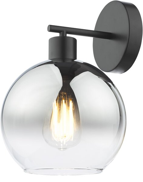 Dar Lighting modern fali lámpa lycia matt fekete darlyc0722