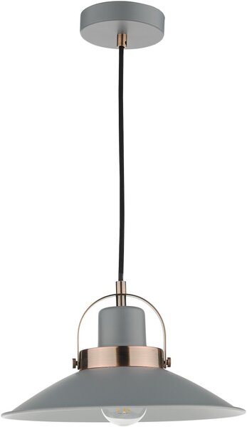 Dar Lighting vintage függeszték liden szürke darlid0139